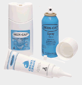 Skin-Cap spray and cream