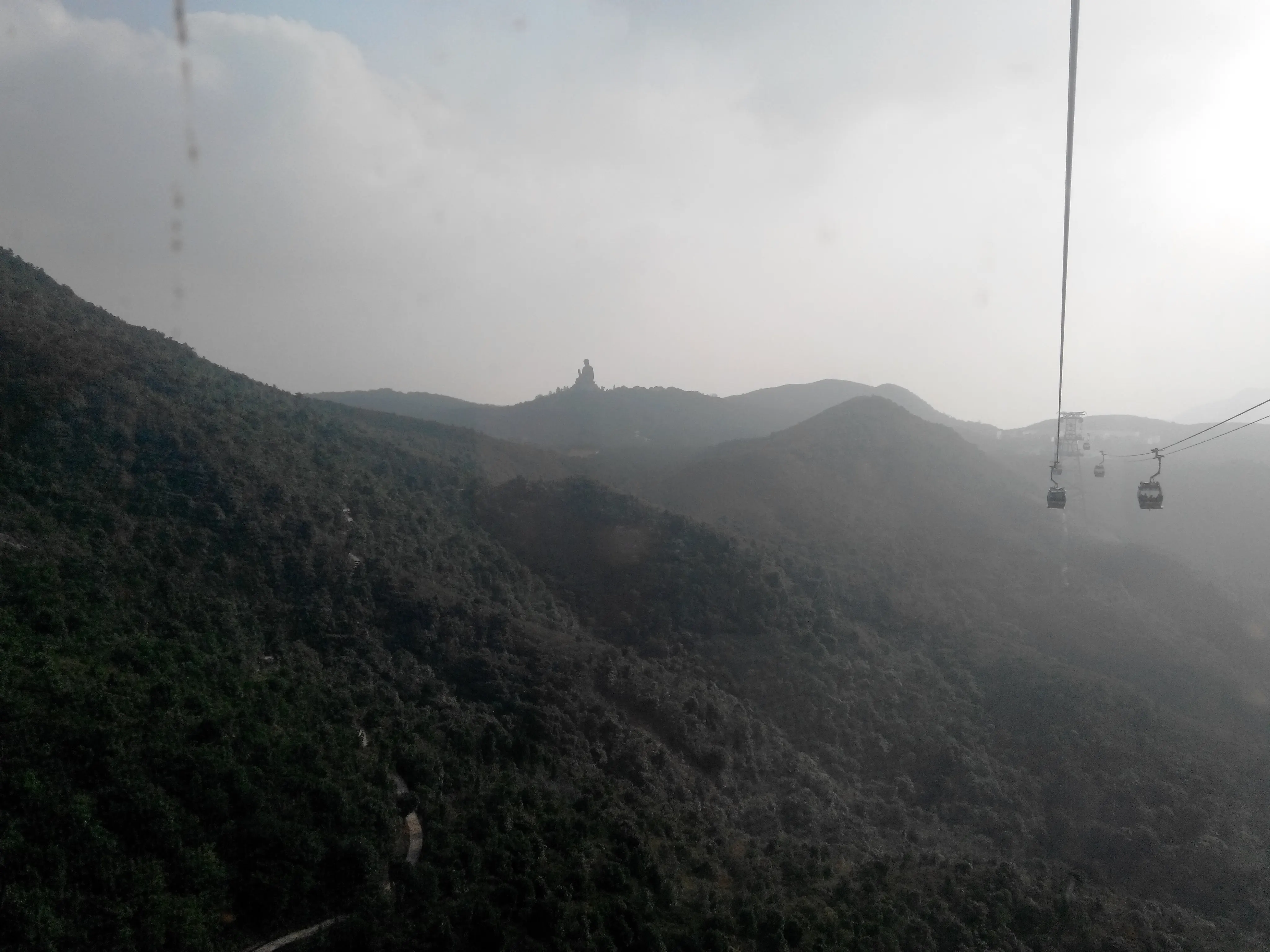 2014 Nov - Ngong Ping 360 cable car - Lantau, Hong Kong